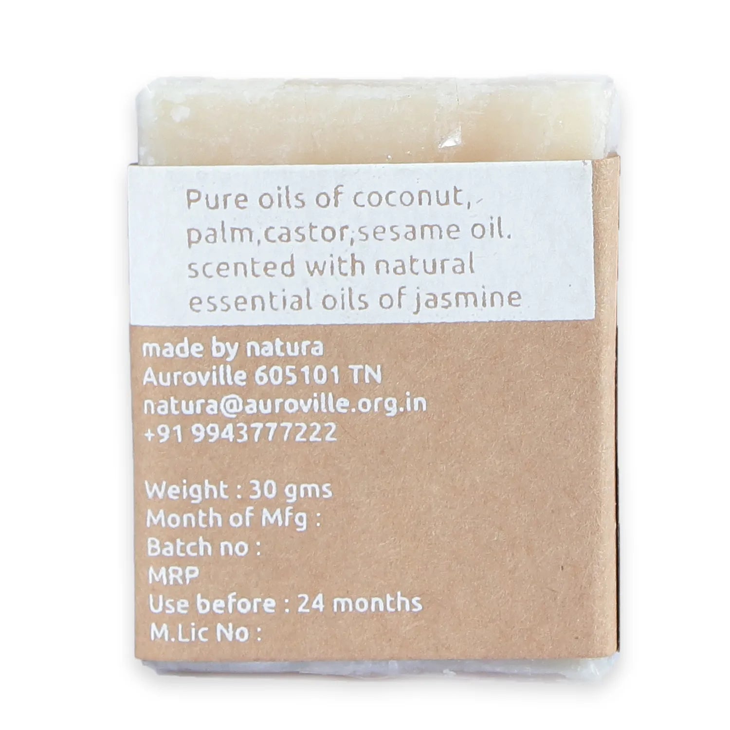 Jasmine Bath Soap / Spa Bar (30g)