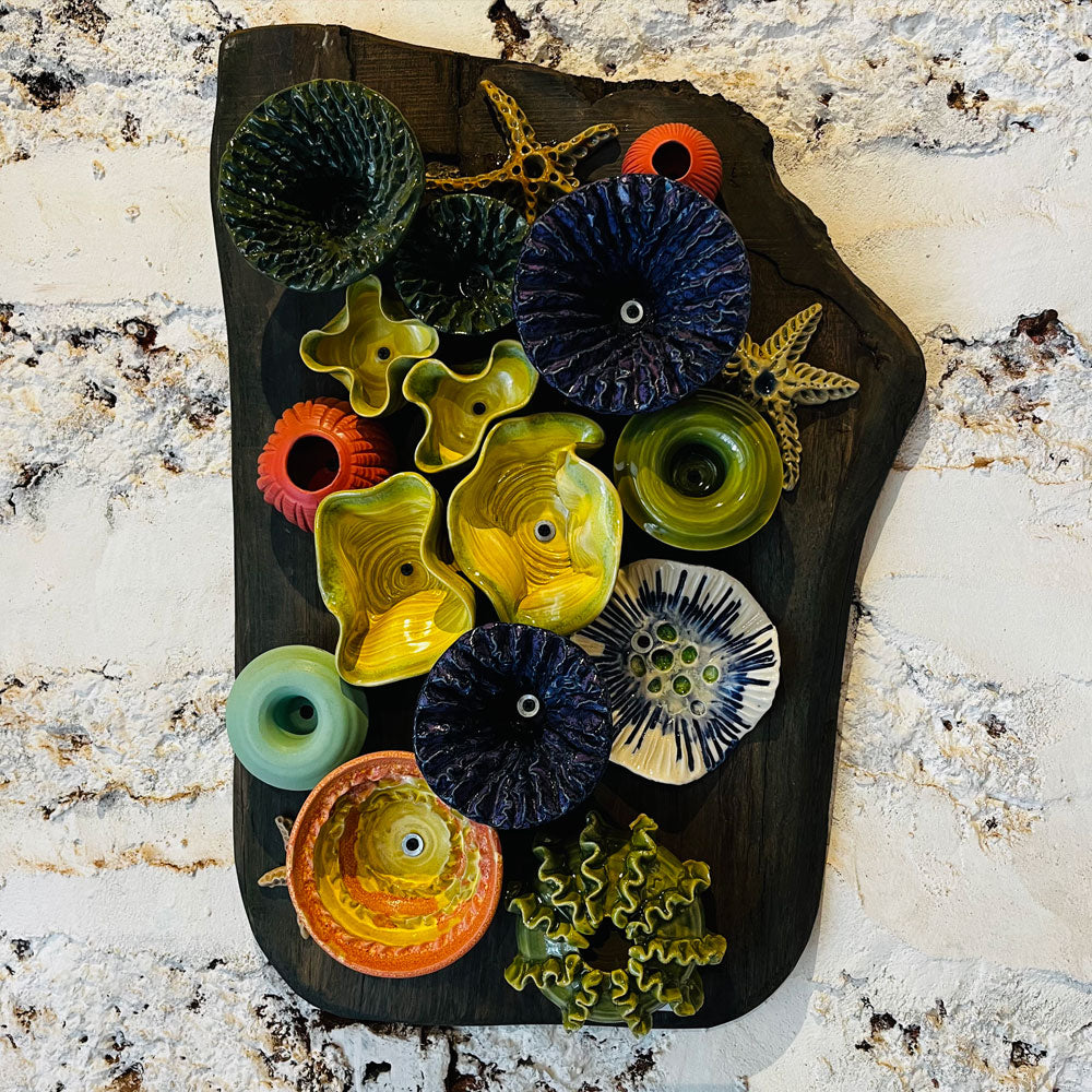 Local-Made Ceramic Wall Art/Tray – Pezrok: Nature's Artistry