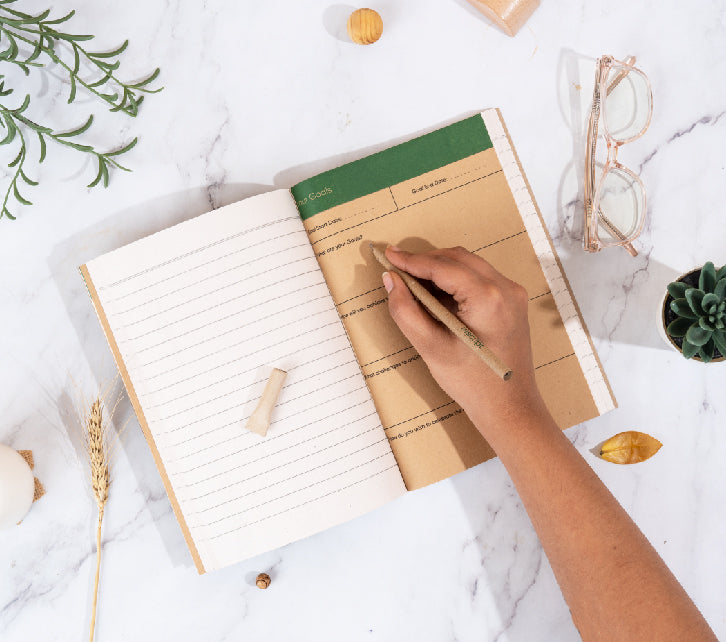 Recycled Ruled Journal