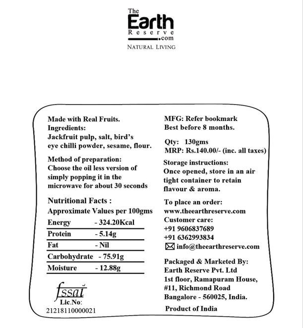 100% Natural Jackfruit Papad | Chemicals & Preservatives Free