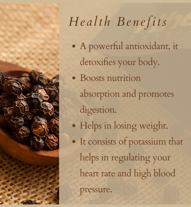 Organic Black Pepper – Pure & Unadulterated