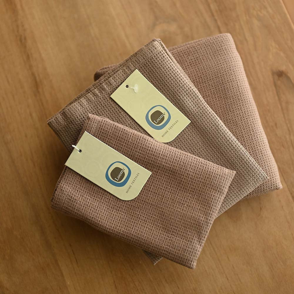 Honeycomb Face Towels