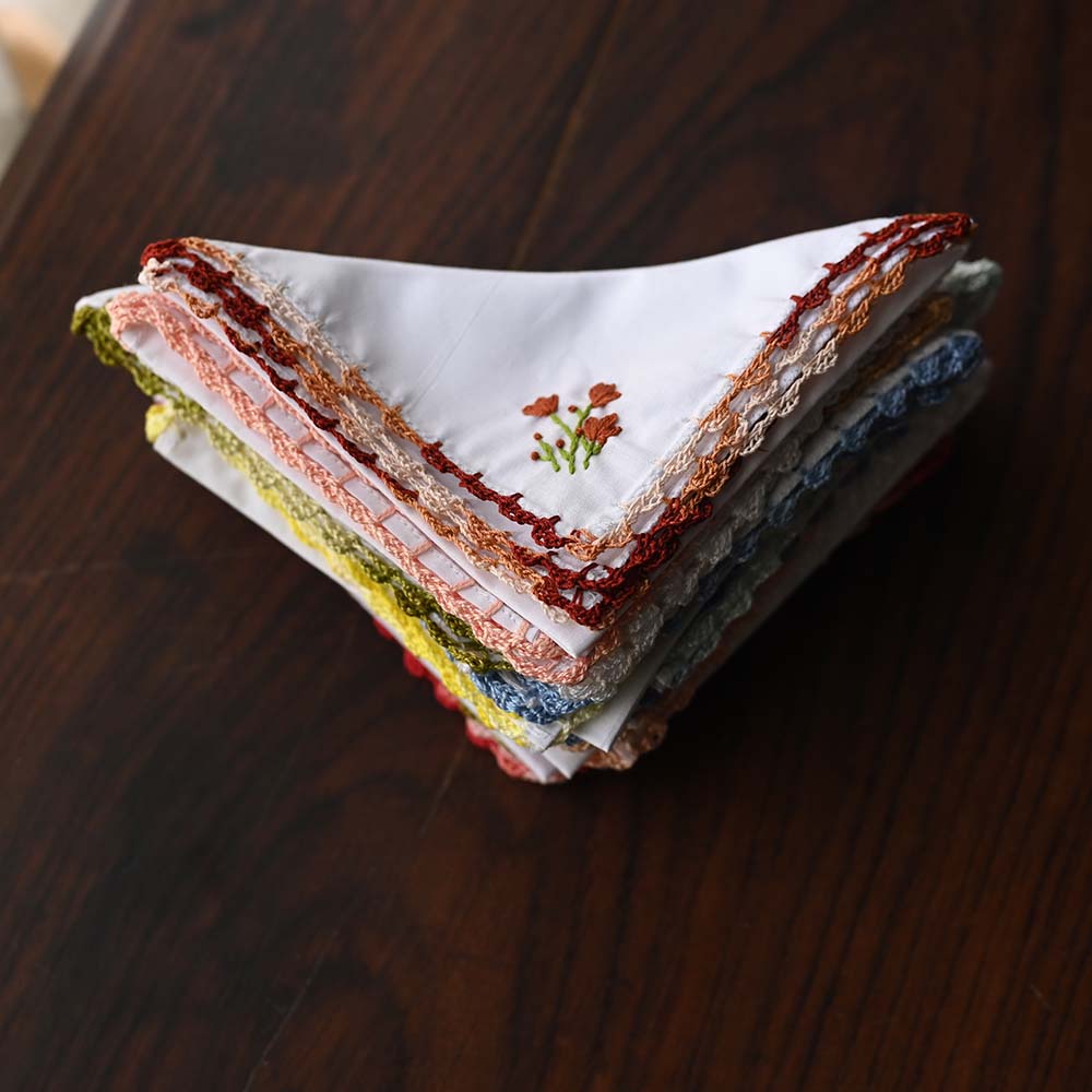 Handkerchiefs - Threaded Treasures Set of 2