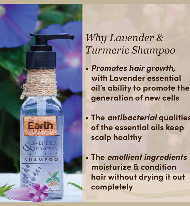 Lavender & Turmeric Infused Shampoo