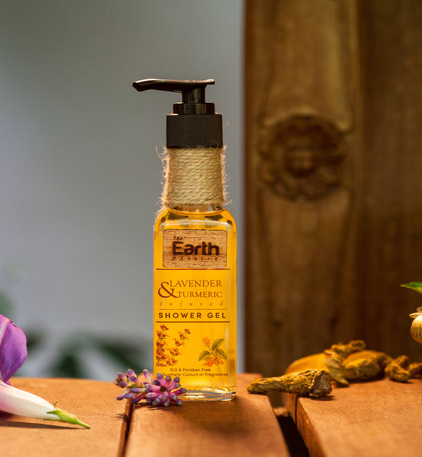 Lavender & Turmeric Infused Shower Gel