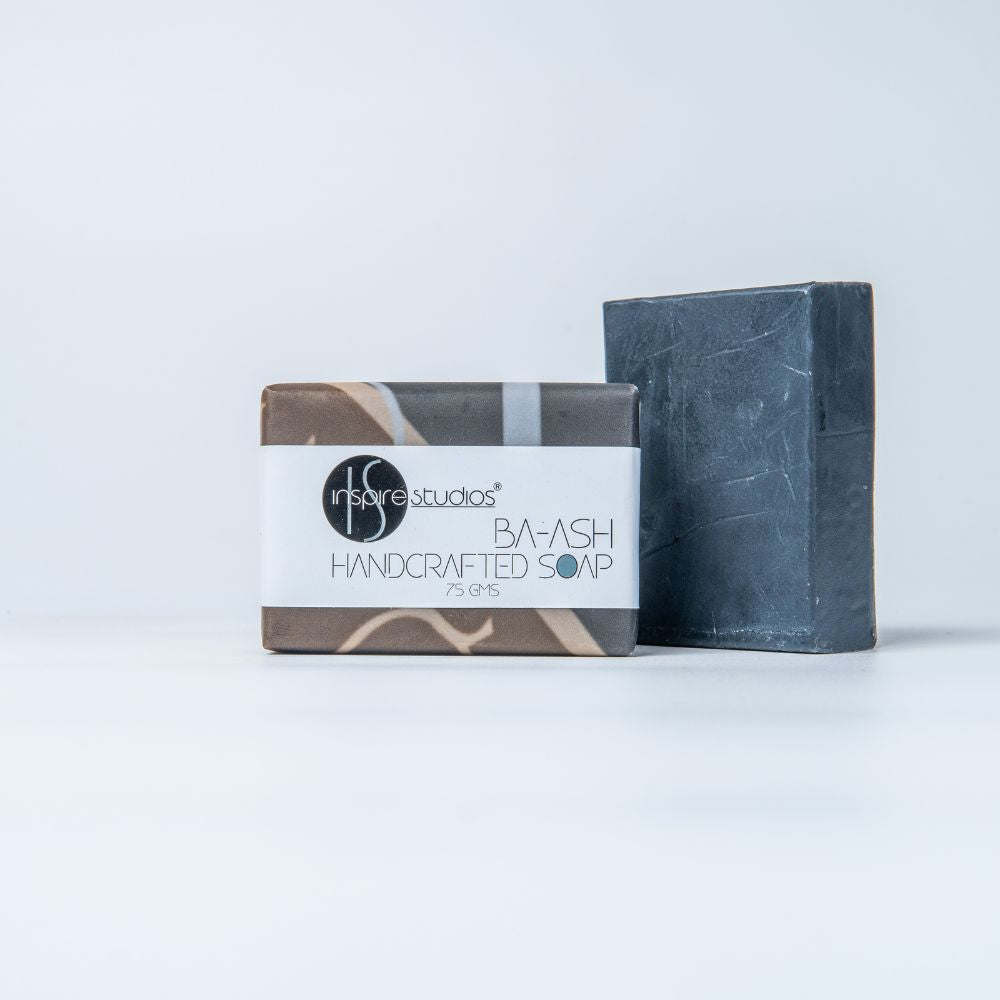 Ba Ash: Activated Charcoal and Lavender Extarct Soap