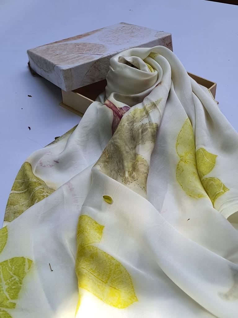 Eco Print Modal Scarf