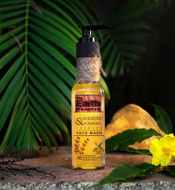 Lavender & Turmeric Infused Face Wash