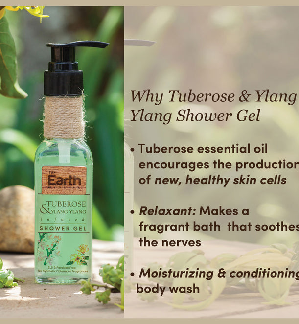 Tuberose & Ylang Ylang Infused Shower Gel