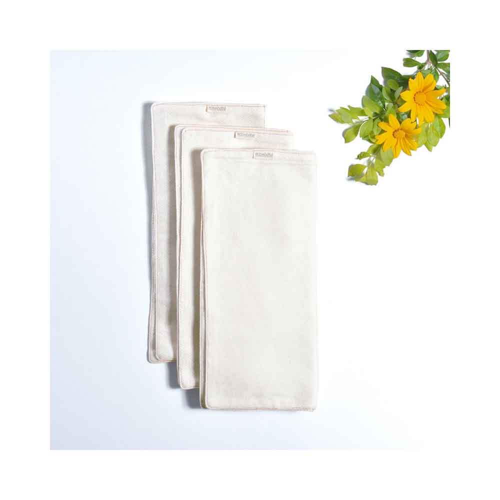 Eco Bébé Fold 'n' Fit - Day ( 3 per pack) Nappy Inserts