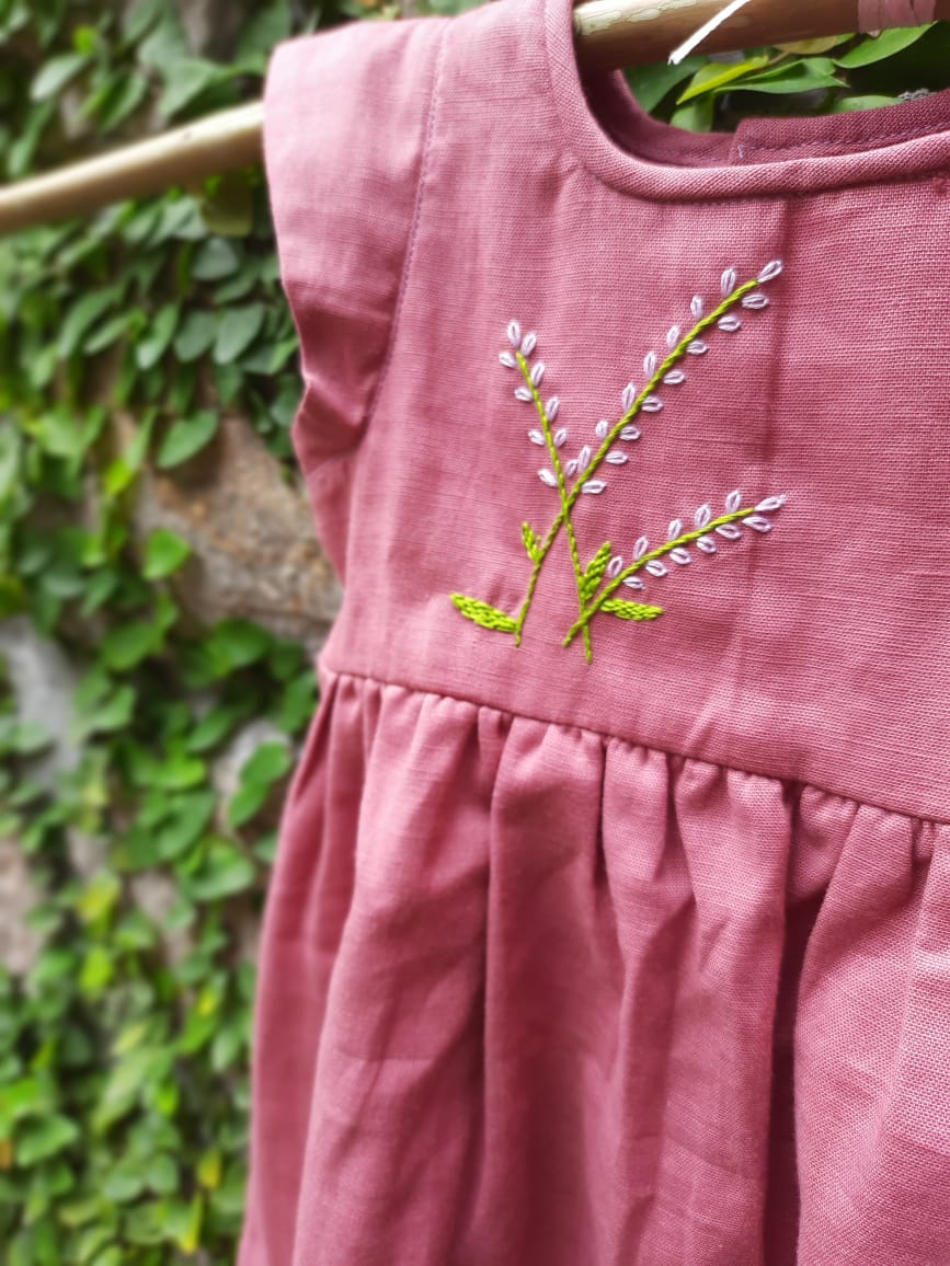 Middle Waste Dress-Size 18 (18-24 months)