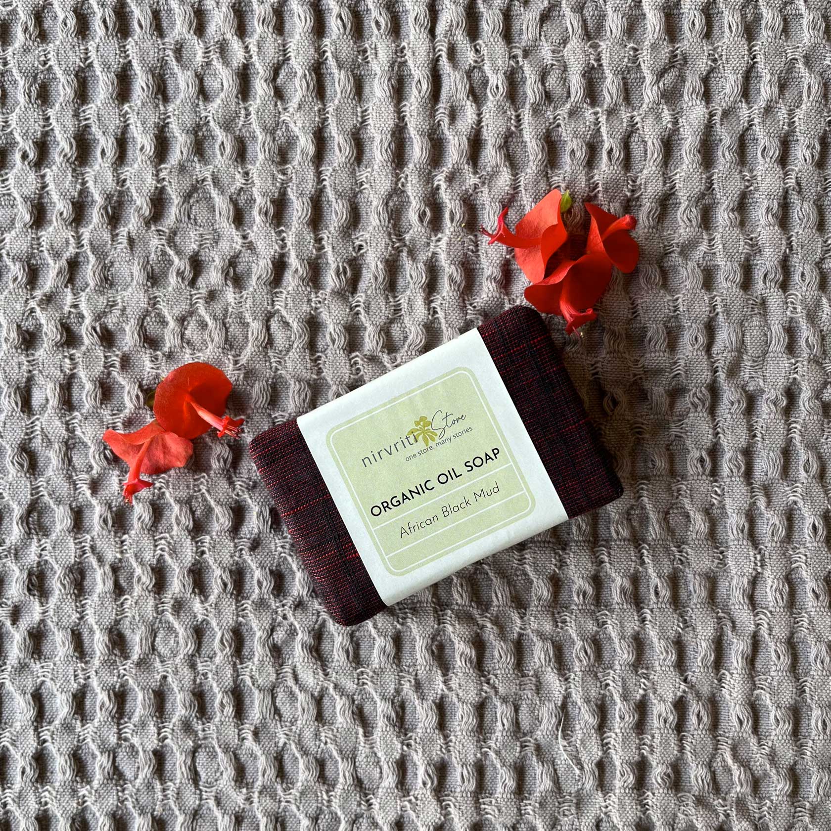 African Black Mud Soap -100G