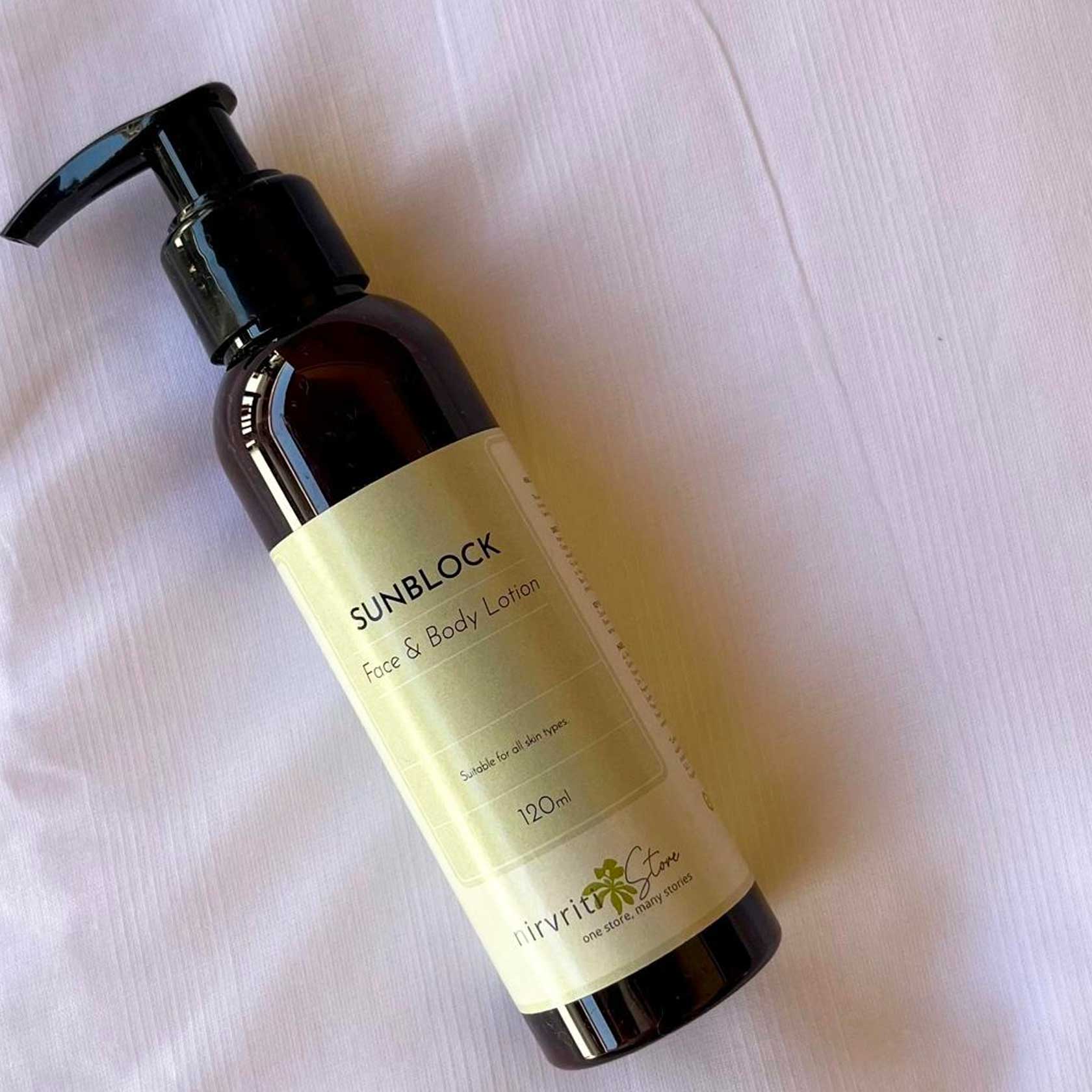 Sun Block Face & Body Lotion -120ml