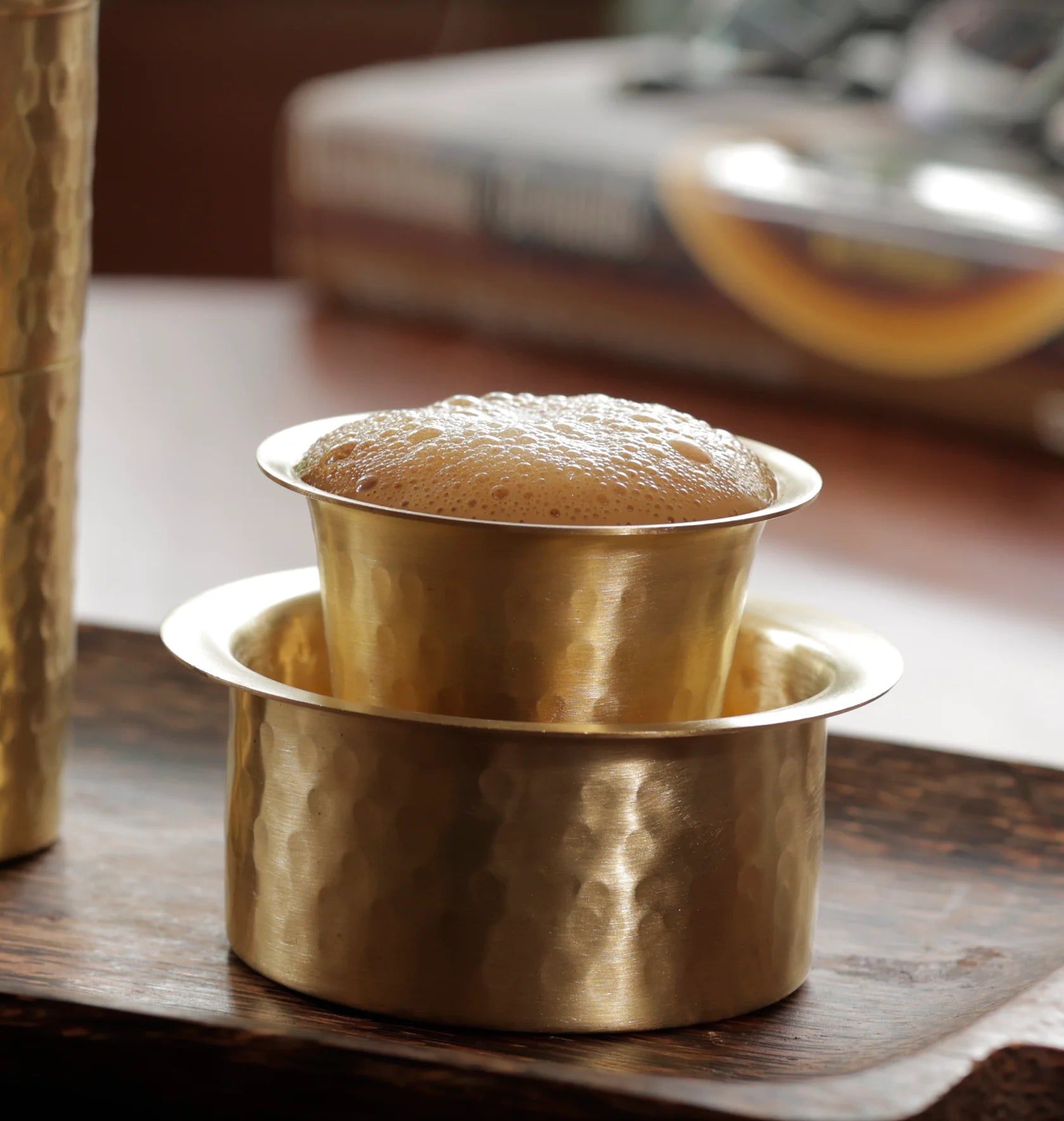 Hammered Brass Dabara Matt Finish