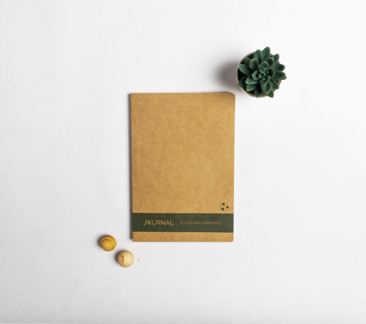 Recycled Unruled Journal