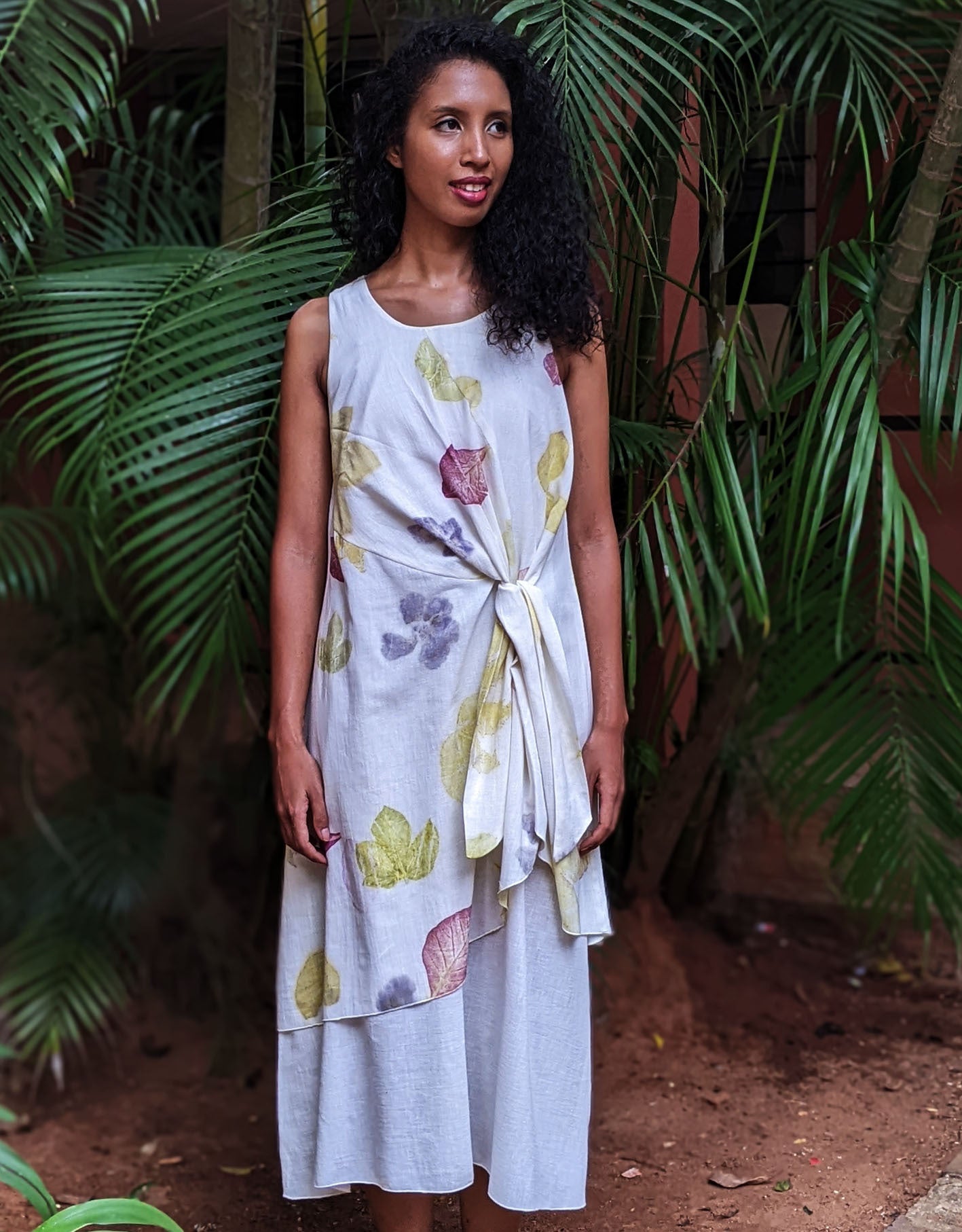 Ep Front Knote Dress