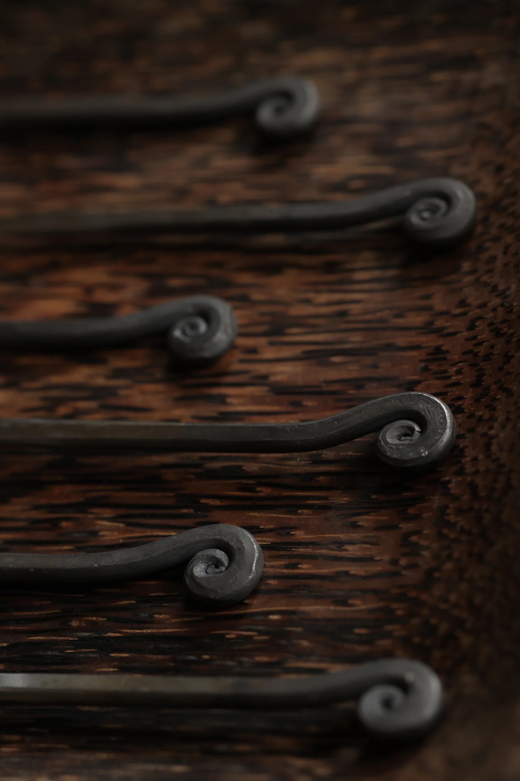 Rustic Stainless Steel Spoon - Set of 6