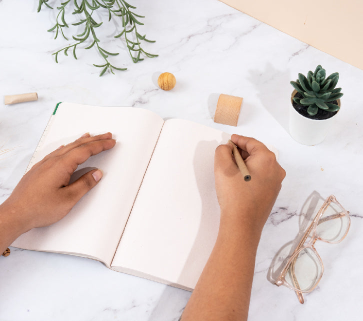 Recycled Unruled Journal