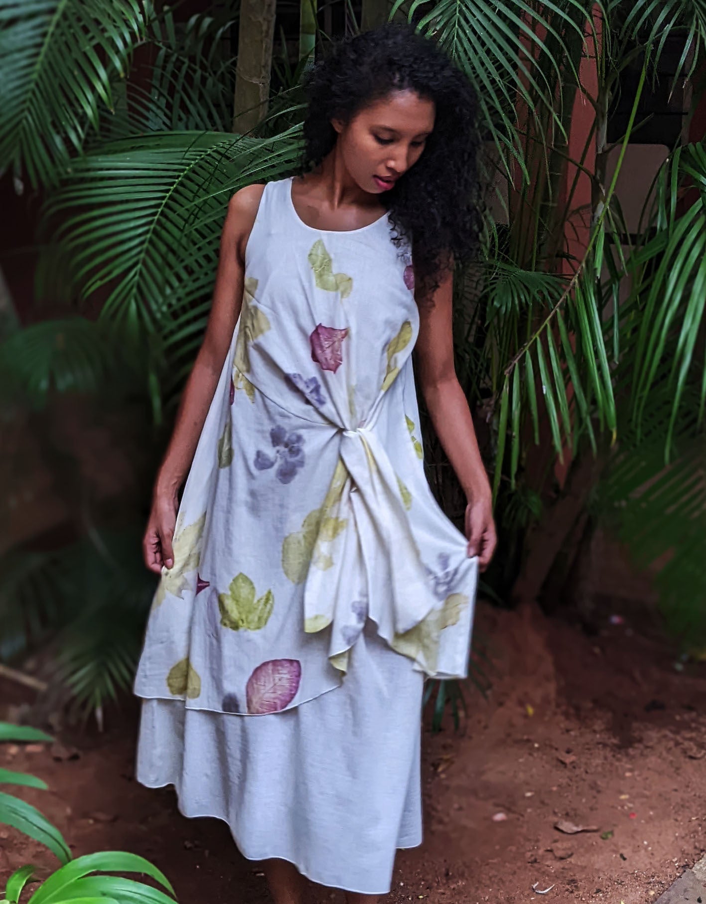 Ep Front Knote Dress