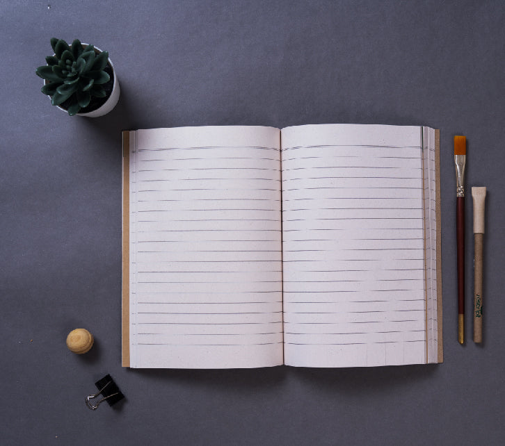 Recycled Ruled Journal