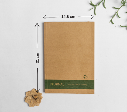 Recycled Unruled Journal