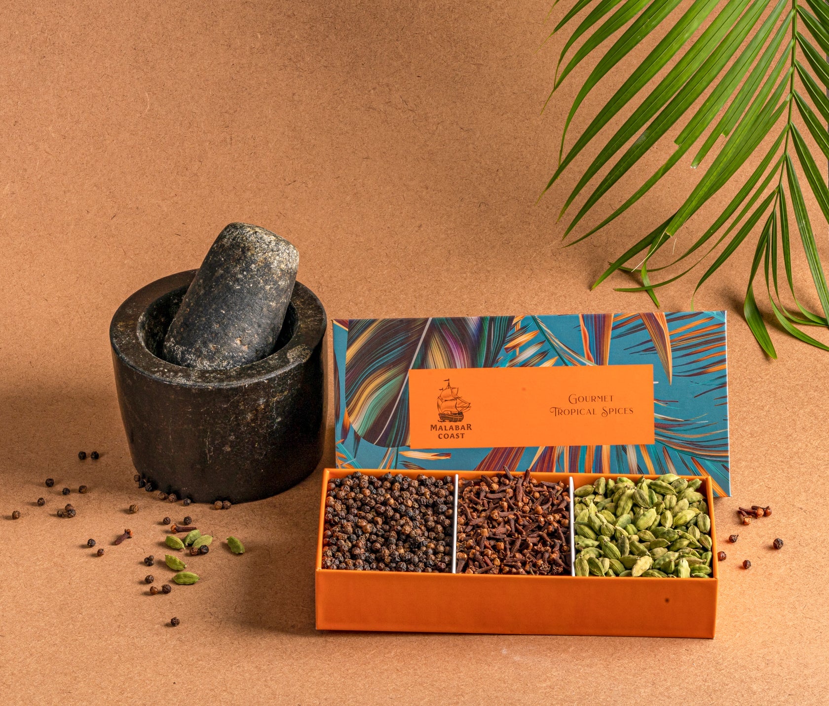 Tropical Gift Box - Gourmet Indian Spices - Small