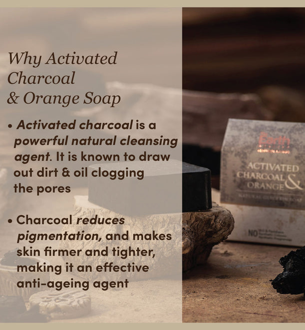 Activated Charcoal & Orange Soap