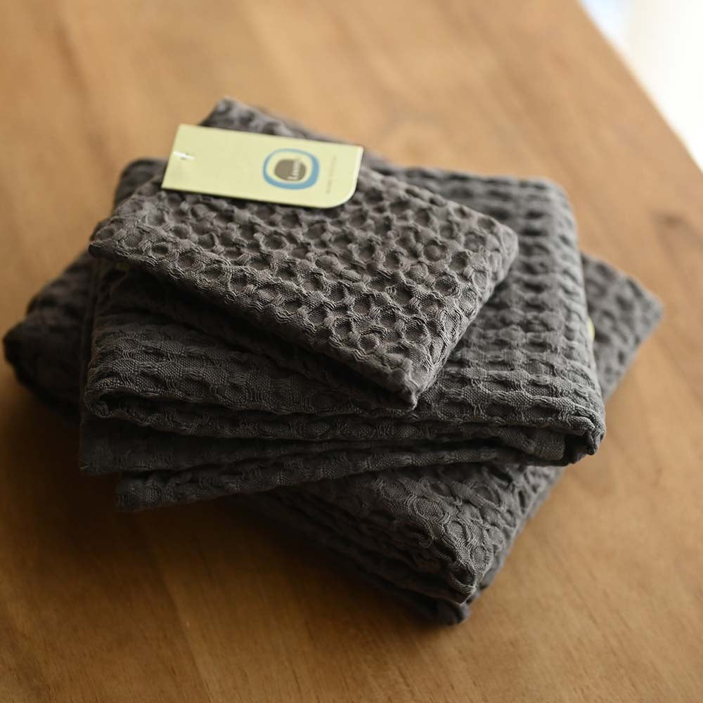 Waffle Bath Towels