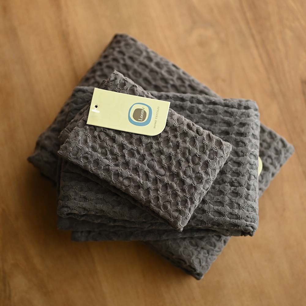 Waffle Bath Towels
