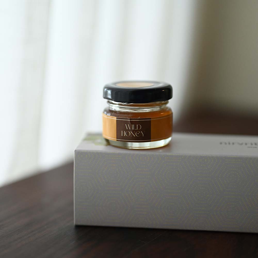 Natural Unprocessed Wild Honey - Gift Set of 5