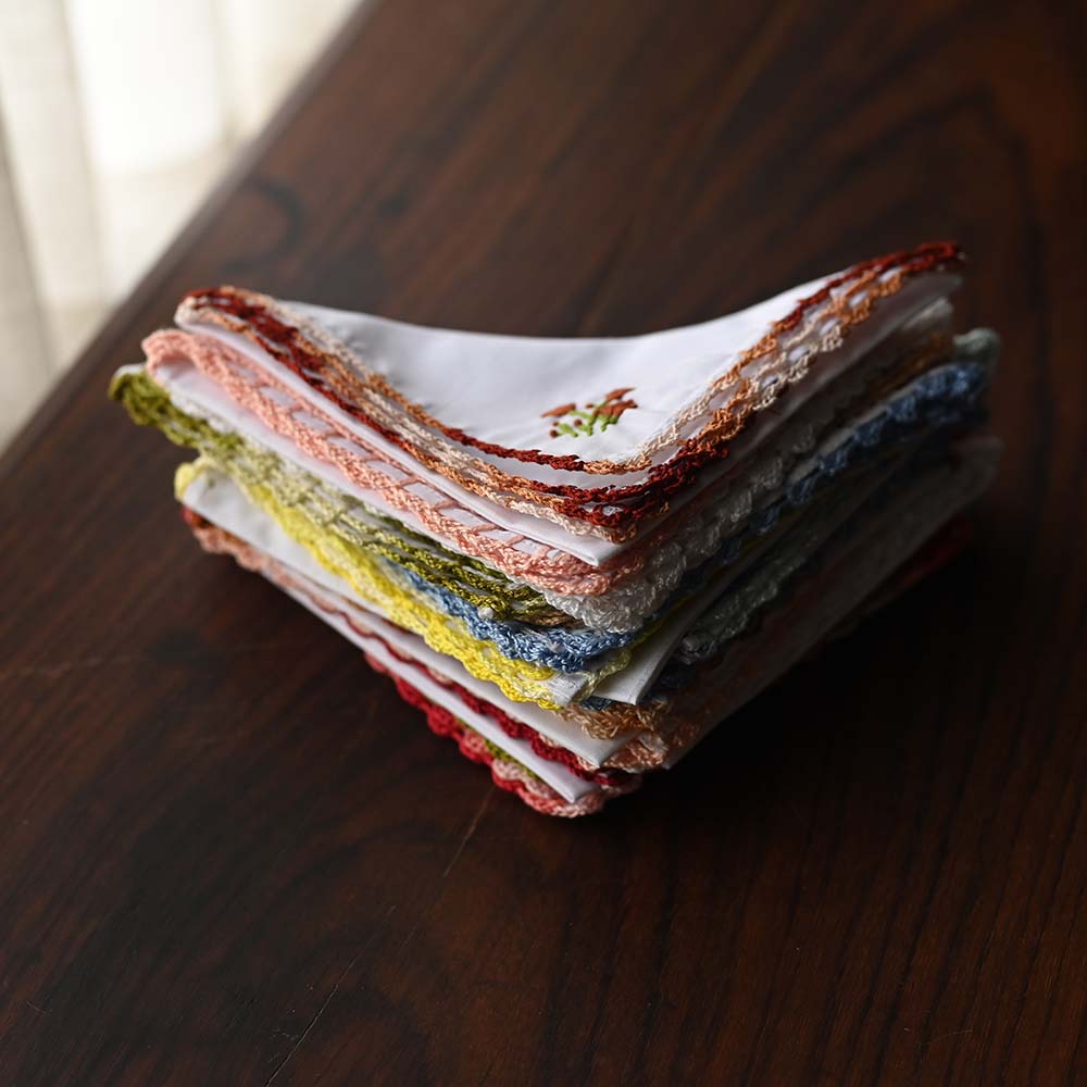 Handkerchiefs - Threaded Treasures Set of 6