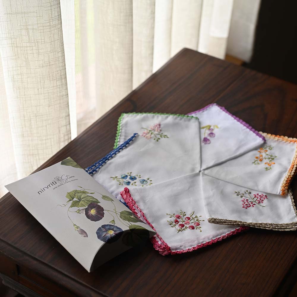 Handkerchiefs - Threaded Treasures Set of 6