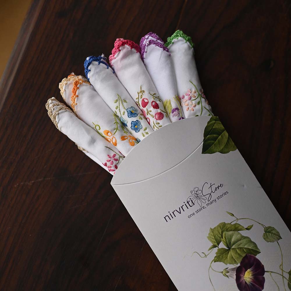 Handkerchiefs - Threaded Treasures Set of 6