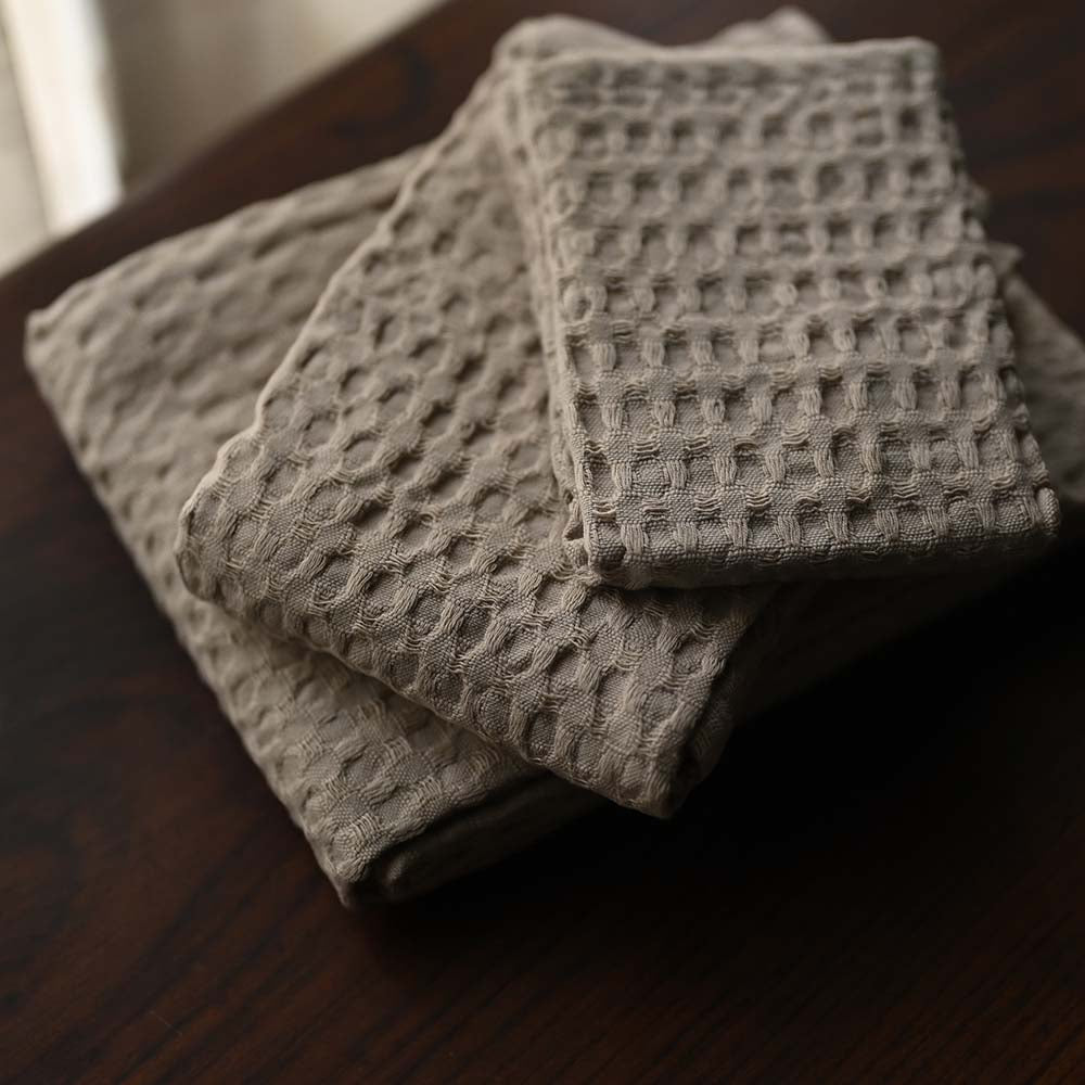 Waffle Face Towels