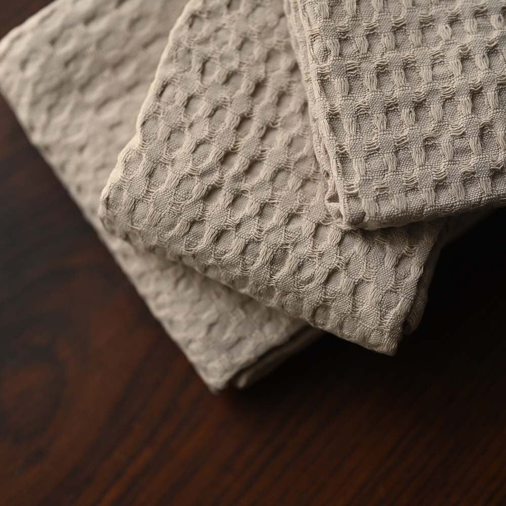 Waffle Bath Towels