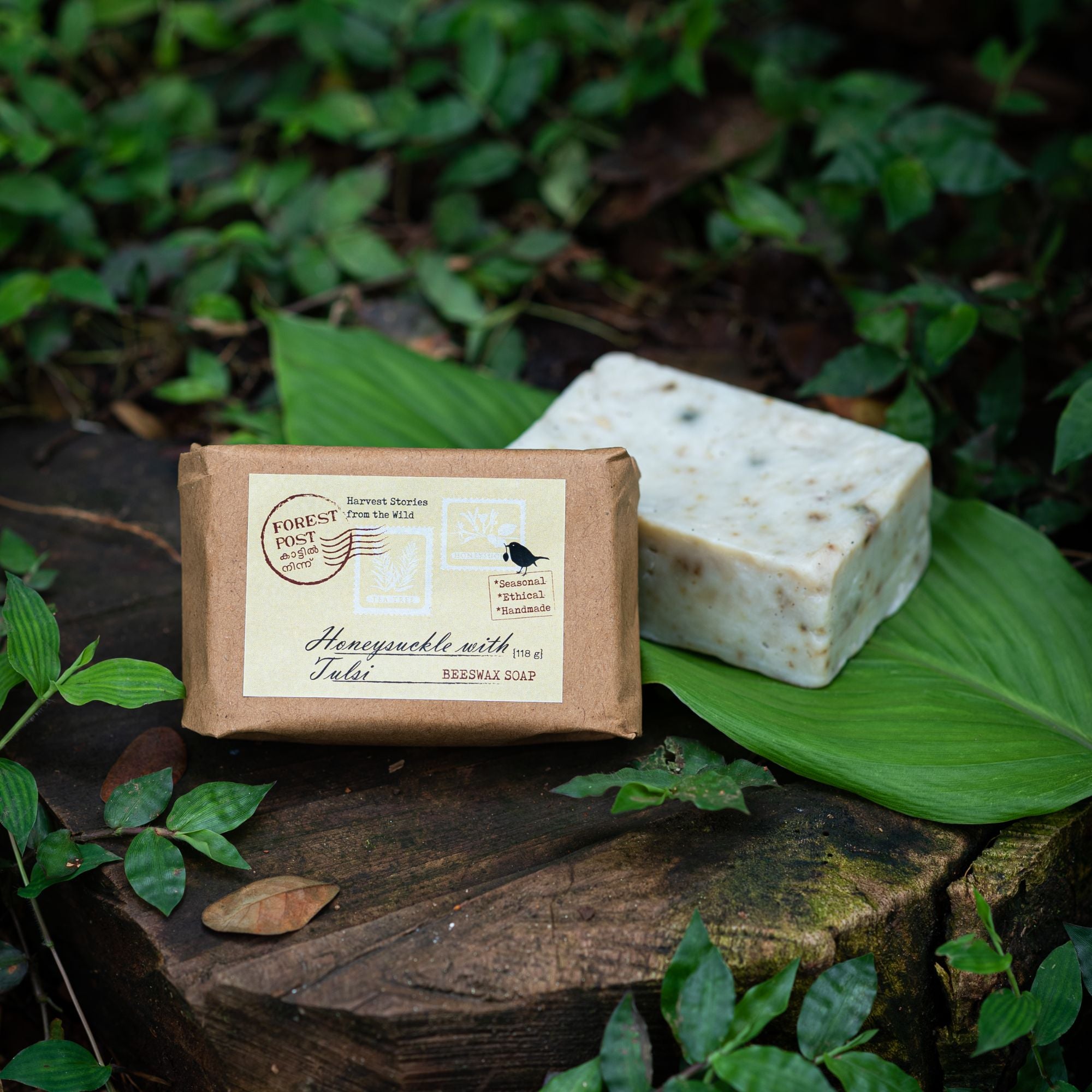 Honeysuckle and Tea Tree Oil Soap 115g