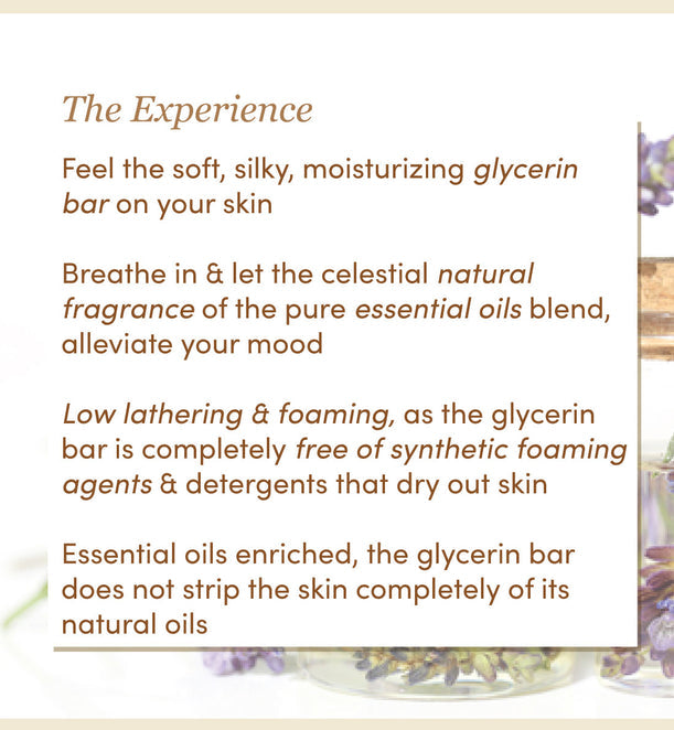 Lavender & Turmeric Infused Natural Glycerin Soap