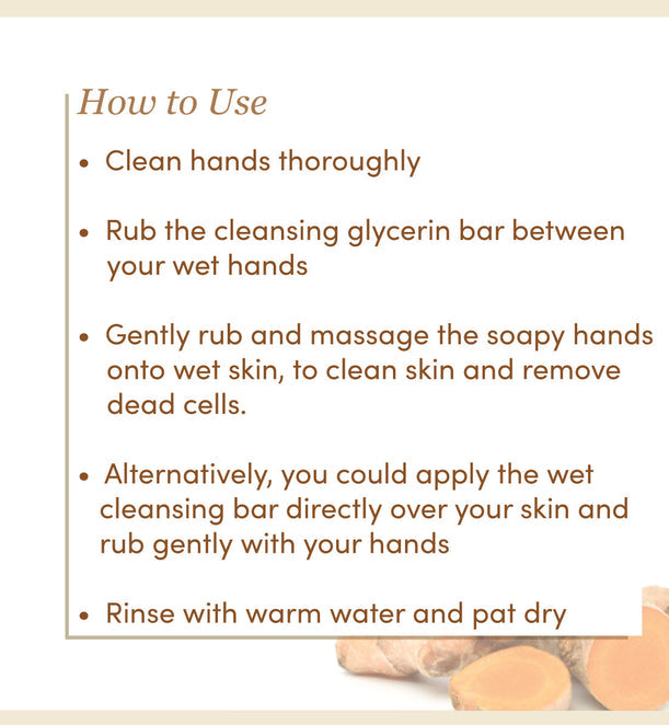 Lavender & Turmeric Infused Natural Glycerin Soap