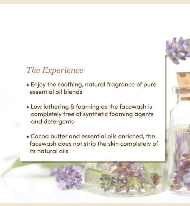 Lavender & Turmeric Infused Face Wash