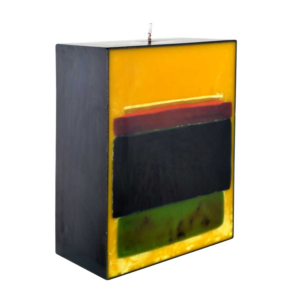 Abstract Art Candle