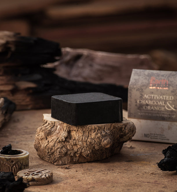Activated Charcoal & Orange Soap