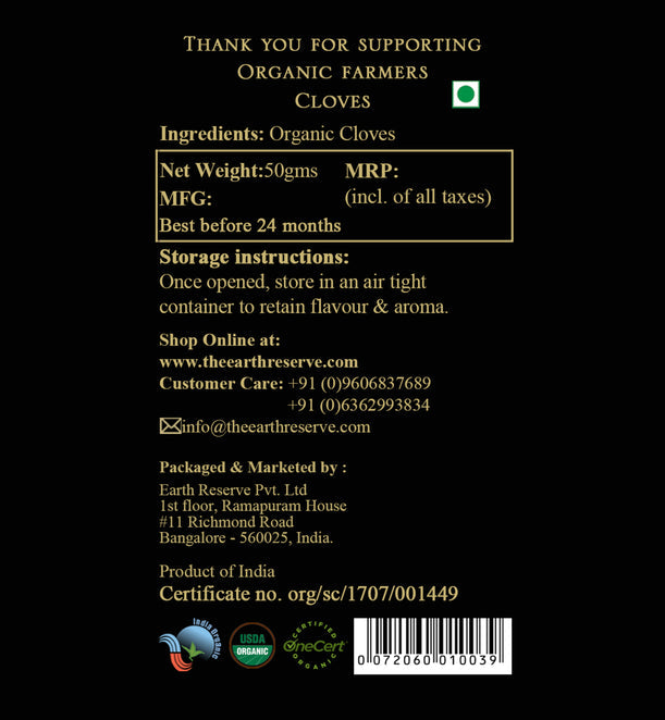 Organic Cloves – Naturally Grown & Potent in Flavo