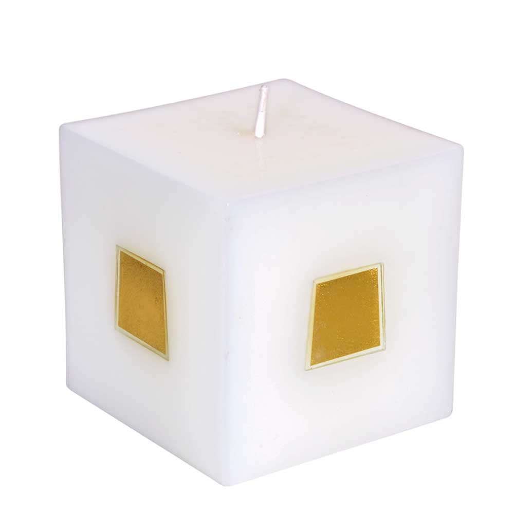 Gold Tiled Candle