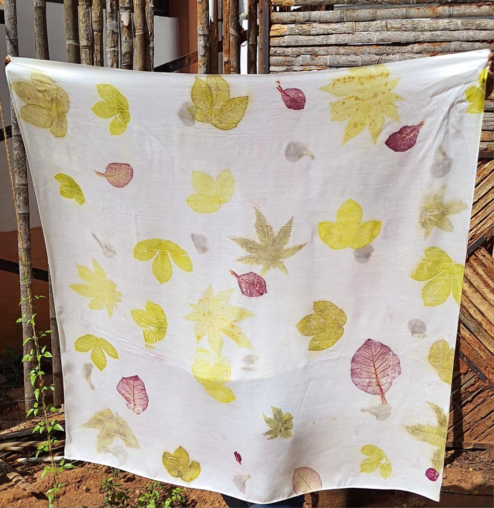 Eco Print Modal Scarf