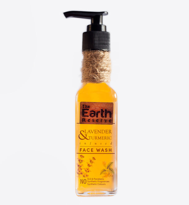 Lavender & Turmeric Infused Face Wash