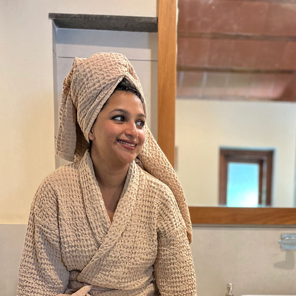 Waffle Bath Towels