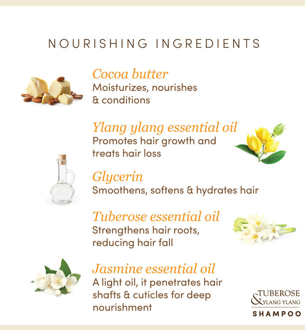 Tuberose & Ylang Ylang Infused Shampoo