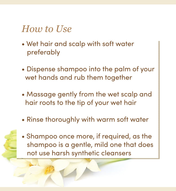 Tuberose & Ylang Ylang Infused Shampoo