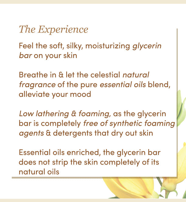 Tuberose & Ylang Ylang Soap | SLS & Paraben Free │Glycerin Rich