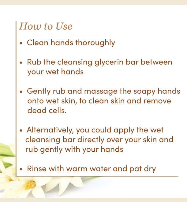 Tuberose & Ylang Ylang Soap | SLS & Paraben Free │Glycerin Rich